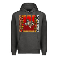 Charcoal Heather texas christmas tumbler Premium Hoodie - AdoDesignShop