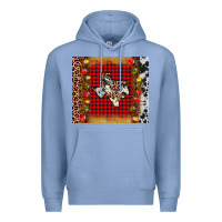 Colony Blue texas christmas tumbler Premium Hoodie - AdoDesignShop