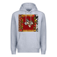 Heather Grey texas christmas tumbler Premium Hoodie - AdoDesignShop
