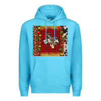 Ocean Blue texas christmas tumbler Premium Hoodie - AdoDesignShop