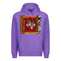 Purple texas christmas tumbler Premium Hoodie - AdoDesignShop