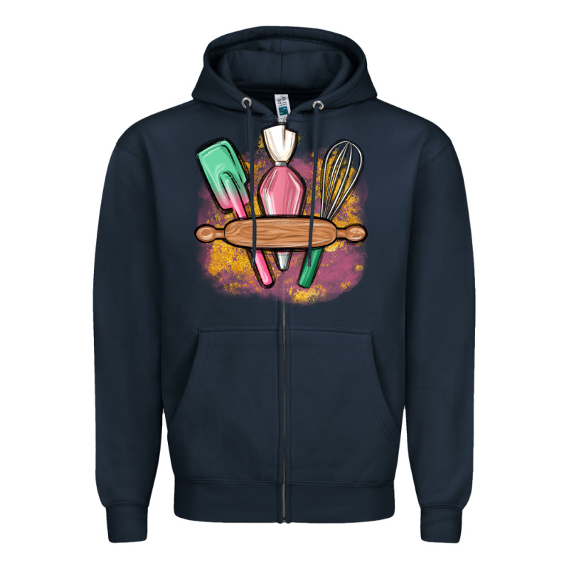 Customized Kitchen Elements Zipper Hoodie by MaliasSmallBusiness | Teevron