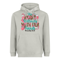 Moon Dust she works willingly with her hands Heavyweight Hoodie - texasbilliewilder