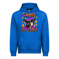 Cobalt sweet and spooky halloween cow Urban Hoodie - Jasminsmagicworld