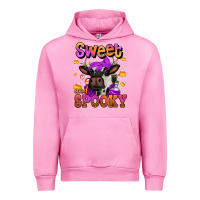 Sweet And Spooky Halloween Cow Urban Hoodie | Teevron