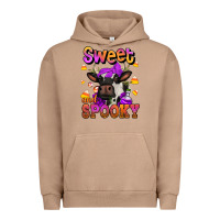 Pigment Burro sweet and spooky halloween cow Urban Hoodie - Jasminsmagicworld