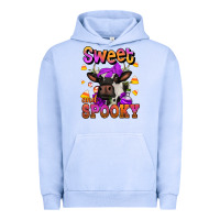 Pigment Grape Ice sweet and spooky halloween cow Urban Hoodie - Jasminsmagicworld
