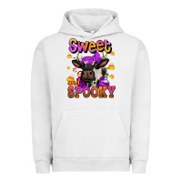 Pigment Lunar Rock sweet and spooky halloween cow Urban Hoodie - Jasminsmagicworld