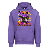 Tulip sweet and spooky halloween cow Urban Hoodie - Jasminsmagicworld