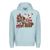 Blue Mist oh sip its a girls trip Premium Hoodie - AdoDesignShop