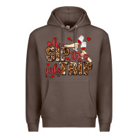 Coffee oh sip its a girls trip Premium Hoodie - AdoDesignShop