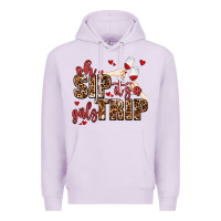 Lilac oh sip its a girls trip Premium Hoodie - AdoDesignShop