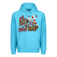 Ocean Blue oh sip its a girls trip Premium Hoodie - AdoDesignShop