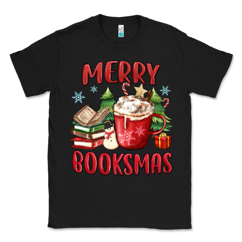 Merry Booksmas Classic Tee by MaliasSmallBusiness | Teevron