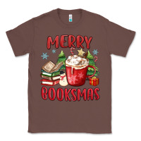 Chestnut merry booksmas Classic Tee - MaliasSmallBusiness