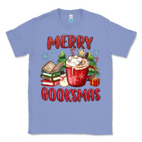 Colony Blue merry booksmas Classic Tee - MaliasSmallBusiness