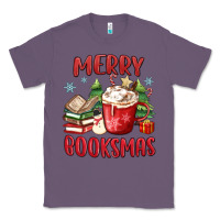 Lavender merry booksmas Classic Tee - MaliasSmallBusiness