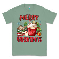 Sage merry booksmas Classic Tee - MaliasSmallBusiness