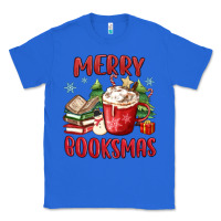True Royal merry booksmas Classic Tee - MaliasSmallBusiness