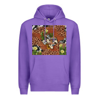 Purple texas cactus Premium Hoodie - AdoDesignShop