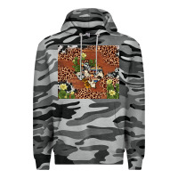Slate Camo texas cactus Premium Hoodie - AdoDesignShop