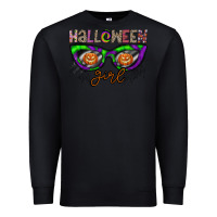 Black halloween girl Premium Sweatshirt - CowhideDigitalArt
