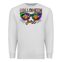 Dove Grey halloween girl Premium Sweatshirt - CowhideDigitalArt