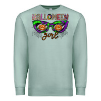Seafoam halloween girl Premium Sweatshirt - CowhideDigitalArt