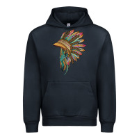 Indian Leopard Headdress Urban Hoodie | Teevron