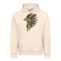 Sandshell indian leopard headdress Urban Hoodie - BarkalooDesign