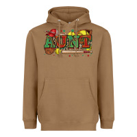 Toasted Coconut aunt softball Heavyweight Hoodie - Zillion Design Studio