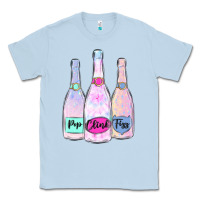 Dusty Blue pop clink fizz champagne bubbly Classic Tee - MaliasSmallBusiness