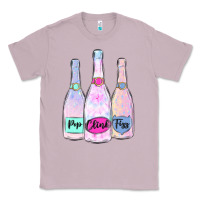 Lilac pop clink fizz champagne bubbly Classic Tee - MaliasSmallBusiness