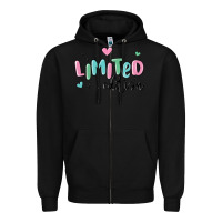 Black limited edition Zipper Hoodie - MaliasSmallBusiness