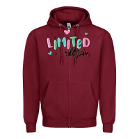 Burgundy limited edition Zipper Hoodie - MaliasSmallBusiness