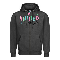 Charcoal Heather limited edition Zipper Hoodie - MaliasSmallBusiness