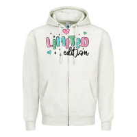 Oatmeal Heather limited edition Zipper Hoodie - MaliasSmallBusiness