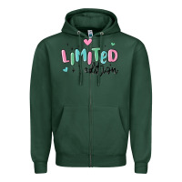 Sports Green limited edition Zipper Hoodie - MaliasSmallBusiness