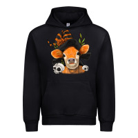 Black halloween witch cow Urban Hoodie - Jasminsmagicworld