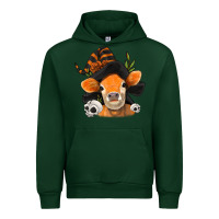 Forest Green halloween witch cow Urban Hoodie - Jasminsmagicworld