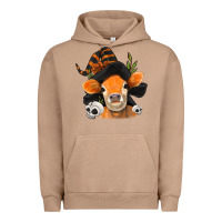 Pigment Burro halloween witch cow Urban Hoodie - Jasminsmagicworld