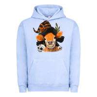 Pigment Grape Ice halloween witch cow Urban Hoodie - Jasminsmagicworld
