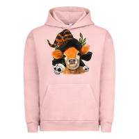 Pigment Salmon halloween witch cow Urban Hoodie - Jasminsmagicworld
