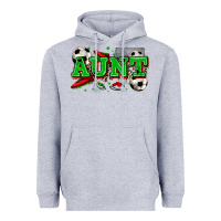 Heather Grey aunt soccer Heavyweight Hoodie - Zillion Design Studio
