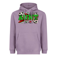 Lavender aunt soccer Heavyweight Hoodie - Zillion Design Studio