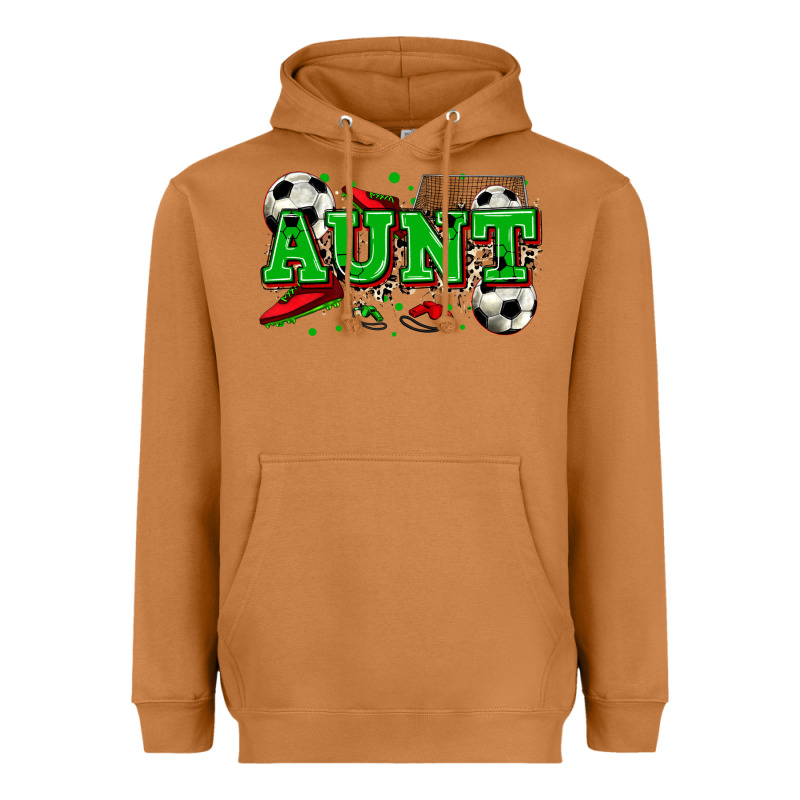 Aunt Soccer Heavyweight Hoodie by Zillion Design Studio | Teevron