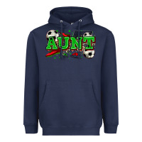 Navy aunt soccer Heavyweight Hoodie - Zillion Design Studio