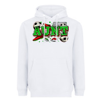 White aunt soccer Heavyweight Hoodie - Zillion Design Studio