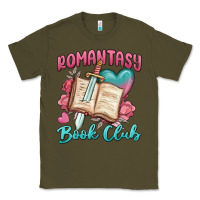 Army Green romantasy book club Classic Tee - MaliasSmallBusiness