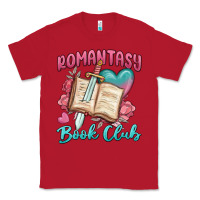 Red romantasy book club Classic Tee - MaliasSmallBusiness